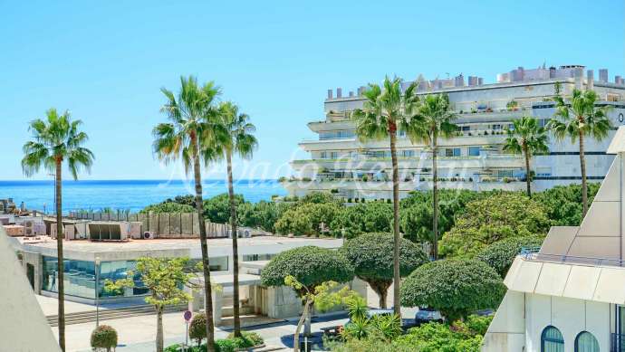 Appartement avec vue mer au centre de Marbella à vendre