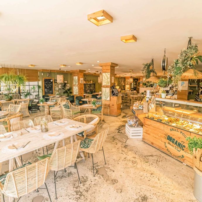 Organic market food