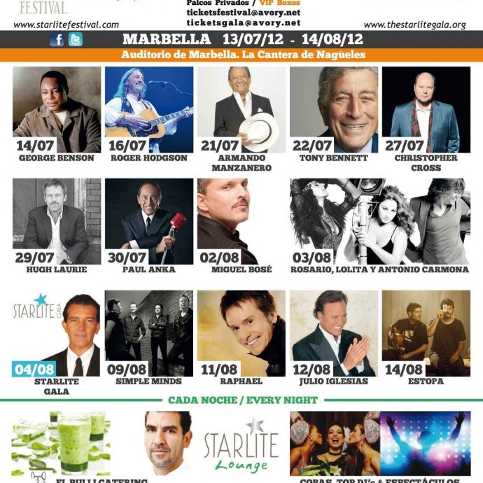 Starlite festival Marbella