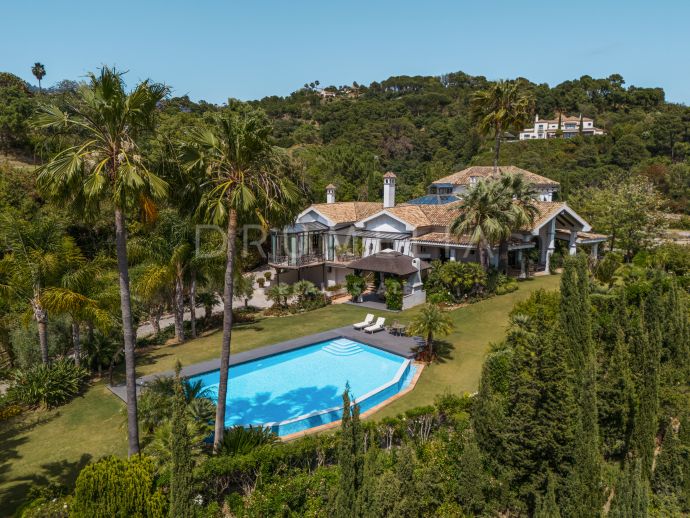 CASA OLIVO - Spektakuläre High-End-Familie große Villa mit herrlichem Blick in hohen La Zagaleta, Benahavis