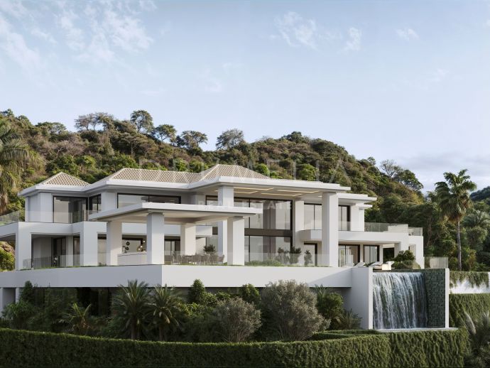 Villa Selini - Off plan project van luxe herenhuis te koop in La Zagaleta, Benahavis.