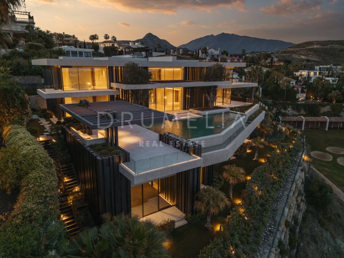 Perla Negra - Brand New Frontline Golf Luxury Villa, Los Flamingos, Benahavis