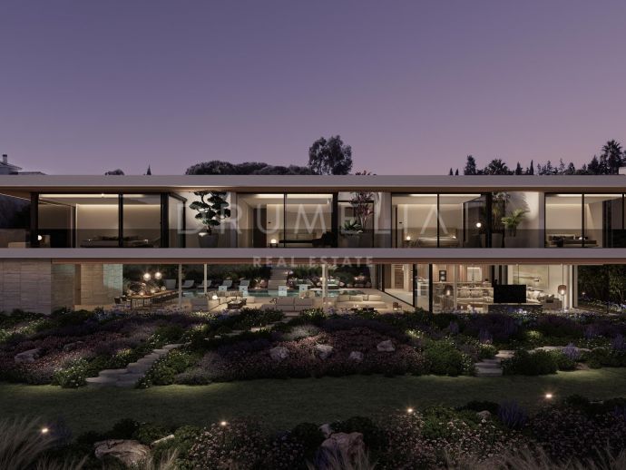 Luxurious Modern Design Villa with Breathtaking Golf and Nature Views in La Reserva- Sotogrande