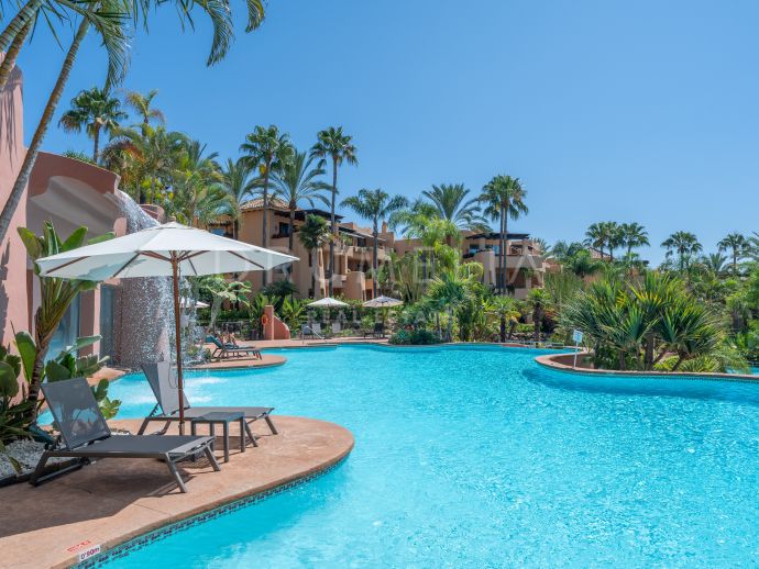 Prachtige gelijkvloerse oase in Mansion Club Marbella