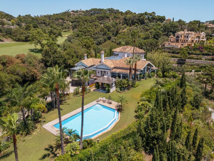 Spectaculaire villa familiale haut de gamme avec vue imprenable sur les hauteurs de La Zagaleta, Benahavis