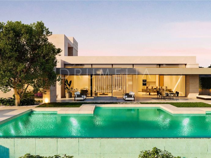 Brand-new impeccably presented designer villa in luxurious Sierra Blanca, Golden Mile of Marbella