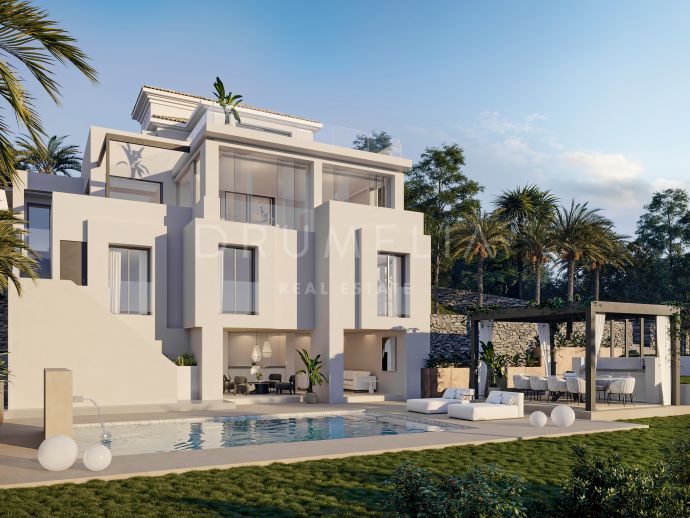 Brand-new spectacular modern luxury villa in Los Naranjos Hill Club, Nueva Andalucia, Marbella