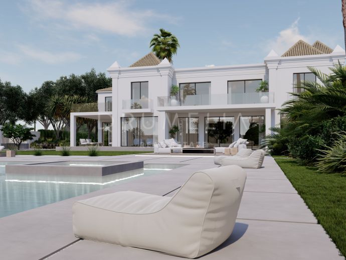 Exclusive, fully reformed high-end villa with amazing amenities in Paraiso Barronal, Estepona