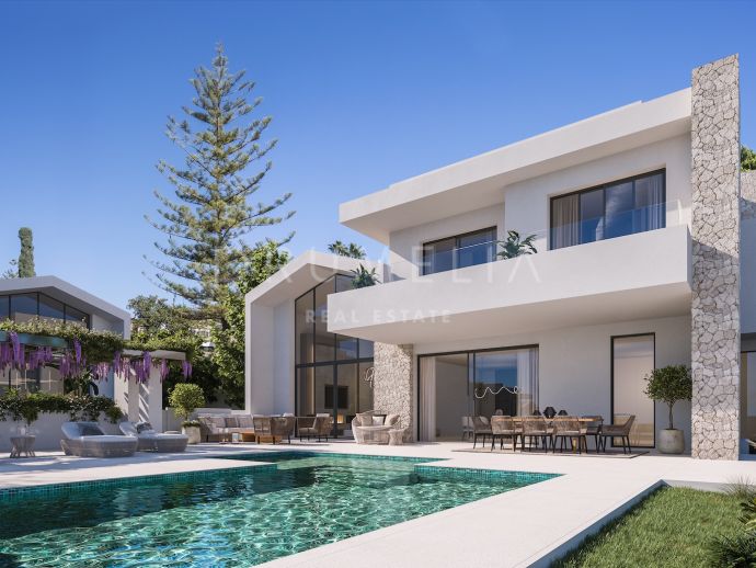 Prachtige moderne villa's met prachtig uitzicht in San Pedro de Alcantara