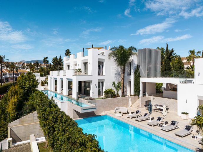 La Pera - Magnifique villa de luxe unique, moderne et chic, Nueva Andalucia, Marbella, Espagne.