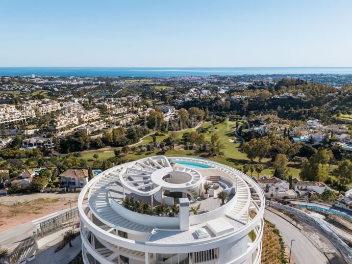 The View Zenith - Moderno ático de lujo a estrenar con impresionantes vistas panorámicas al mar en Benahavís