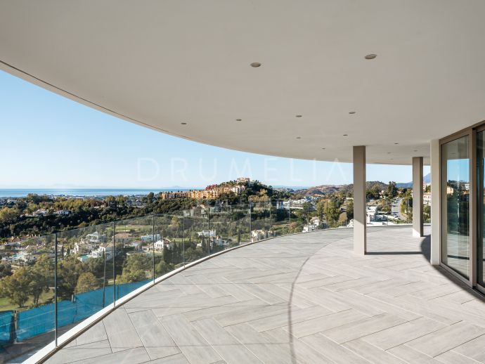 The View Soul - Gloednieuw spectaculair modern luxe appartement met prachtig panoramisch zeezicht in Benahavís