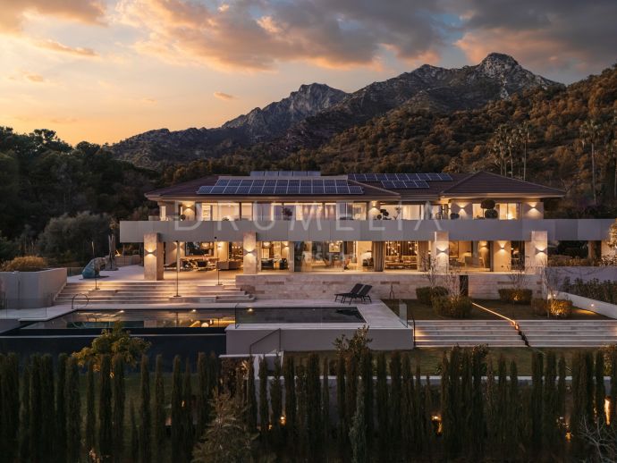 TORO JABONERO - Ultra-modern huis met adembenemend zeezicht in Cascada de Camojan, Marbella