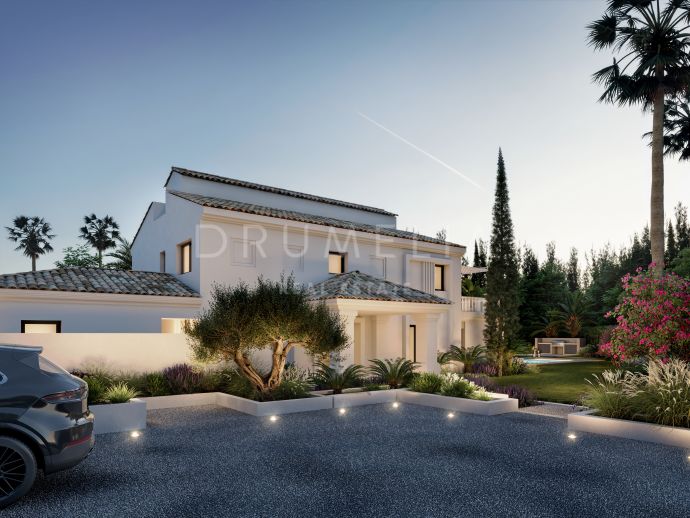 Nyrenovert moderne villa i Nueva Andalucia