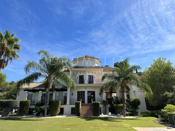 Beautiful renovation project of a luxury villa in prestigious La Zagaleta, Benahavís