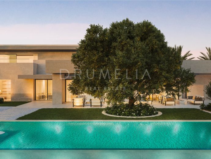 Brand-new contemporary style villa for sale in Sierra Blanca, Marbella’s Golden Mile