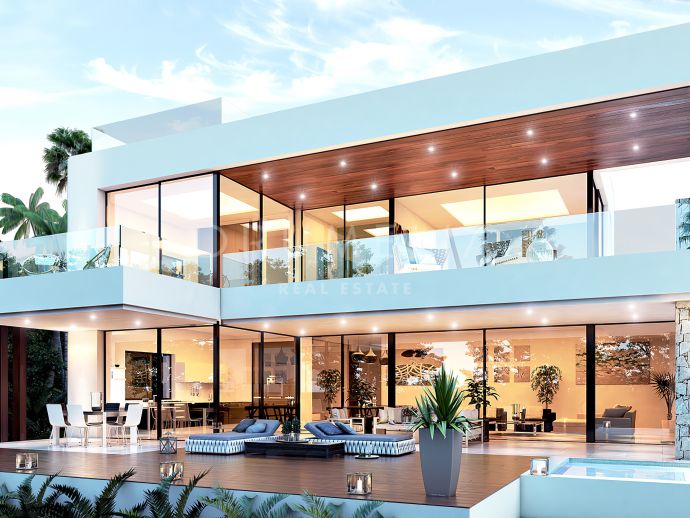 Brand-new, contemporary style designer villa in charming Marbesa, Marbella East