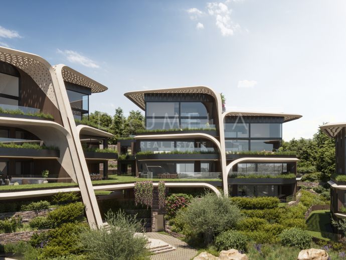 Extraordinario apartamento en una nueva urbanización innovadora en el complejo de lujo de Sotogrande