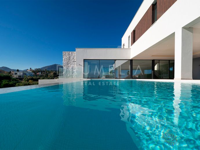 Moderne Nieuwe Eigentijdse Luxe Villa, La Alqueria, Benahavis