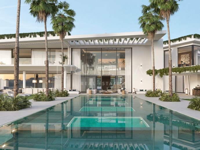 Villa Enso - Helt ny extraordinär modern mega-mansion Villa Enso i exklusiva La Zagaleta, Benahavis