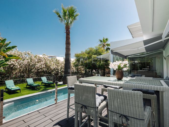 Luxueus familiehuis met prachtig uitzicht, Haza del Conde, Nueva Andalucía, Marbella