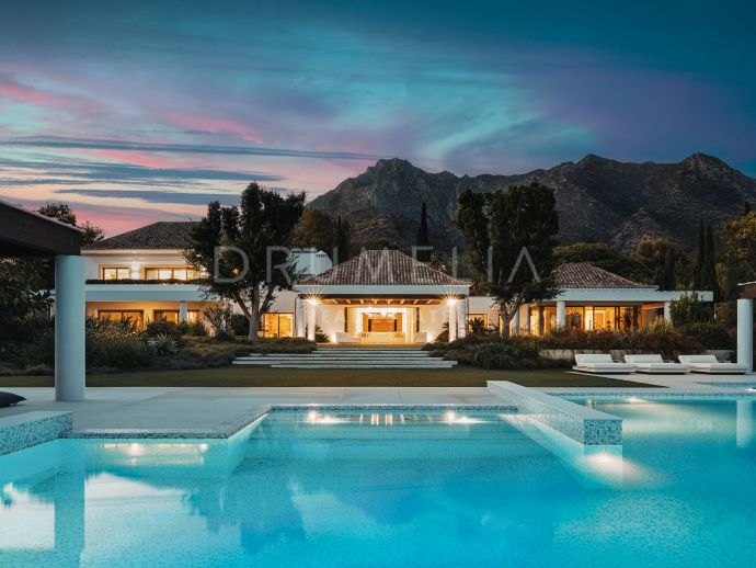 Villa Las Velas - Superbe villa méditerranéenne moderne de luxe, Sierra Blanca, Marbella Golden Mile