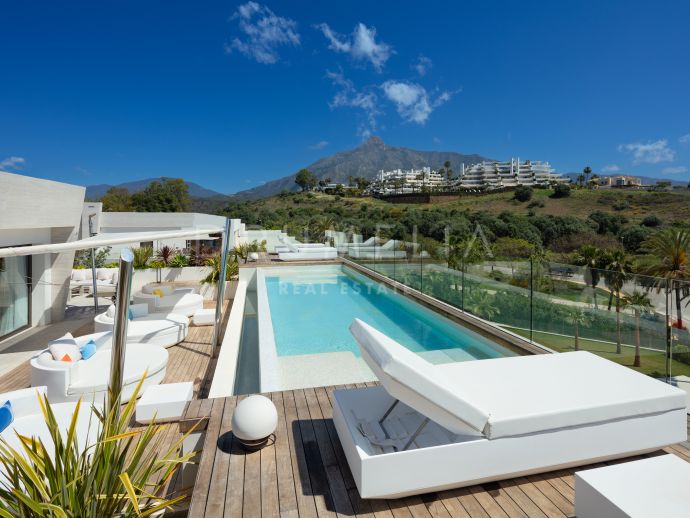 Epic 11 - Neues, sorgfältig gestaltetes, modernes Luxus-Penthouse in der Goldenen Meile von Marbella