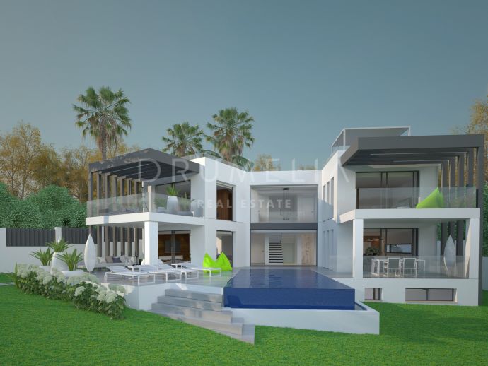 New Fabulous Modern House in Charming Beachside Marbesa, Marbella East