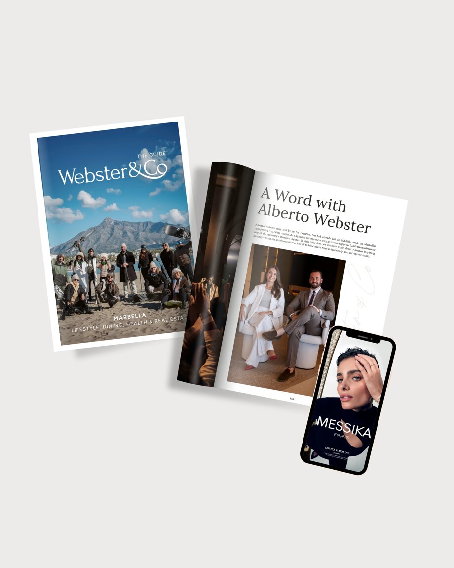 Revista Webster&Co: La guía esencial del lujo en Marbella