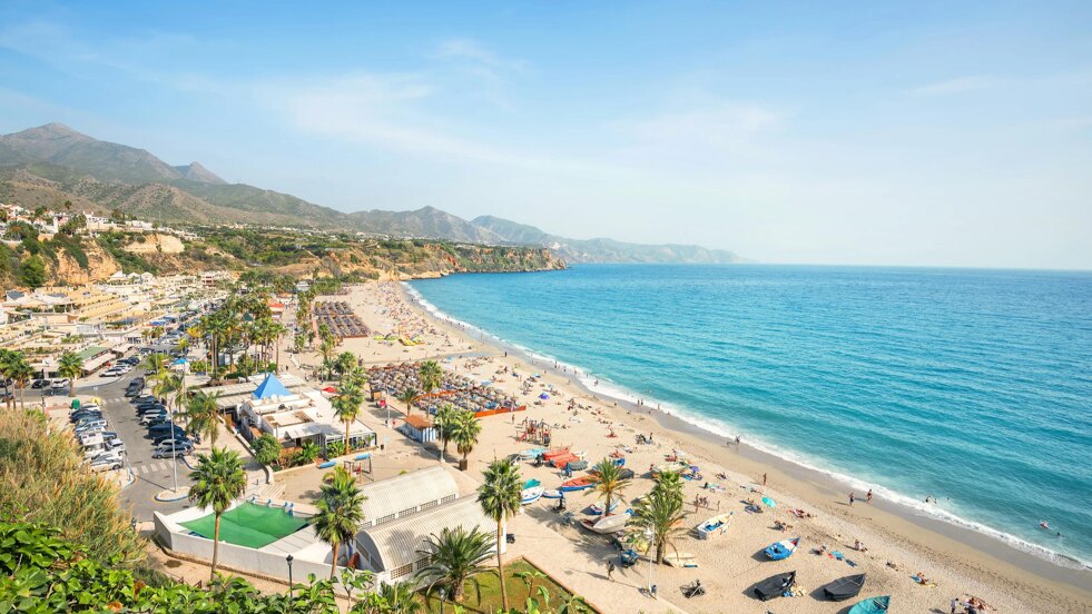 Costa del Sol beach, Spain