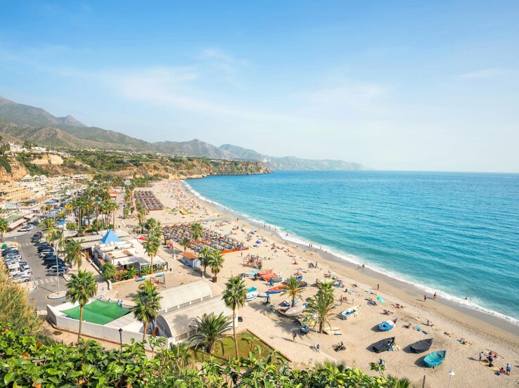 Costa del Sol beach, Spain