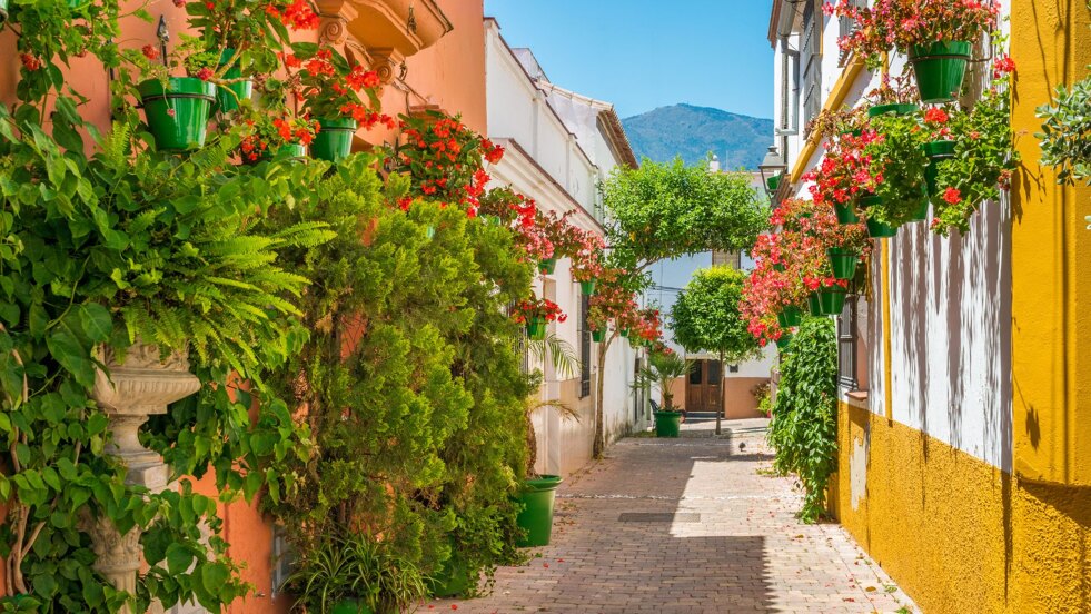 Estepona, garden of the Csoat del Sol
