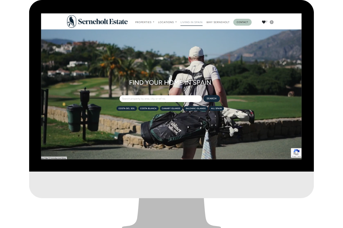 Serneholt Estate lanza un nuevo sitio web y actualiza su marca