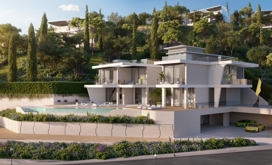 Villa Diamante in Tierra Viva by Lamborghini DarGlobal Development in Marbella