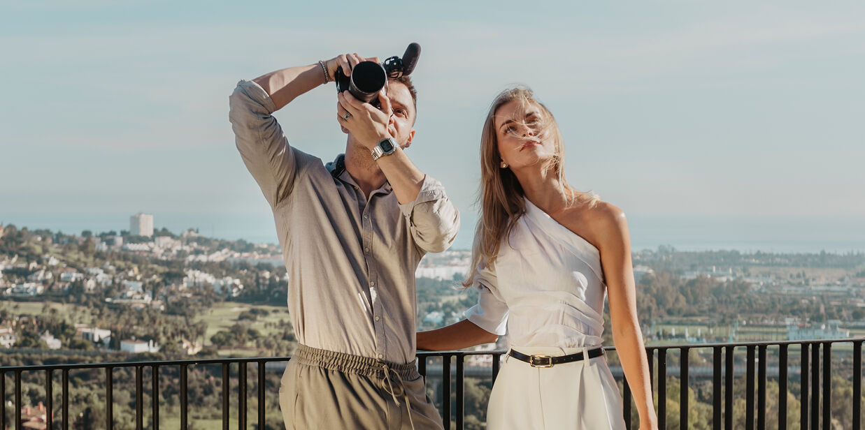 Blaz & Tessa – kreativa drivkrafter i Homerun Brokers marknadsteam