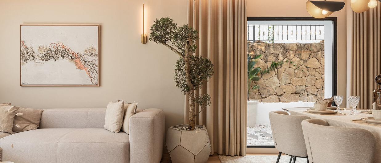 Vardagsrummet i Homerun Developments Maison Vanguard