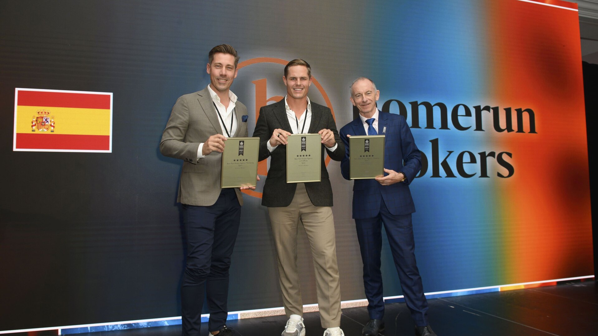 Homerun Brokers wins “Best Real Estate Agency in Spain” according to the European Property Awards