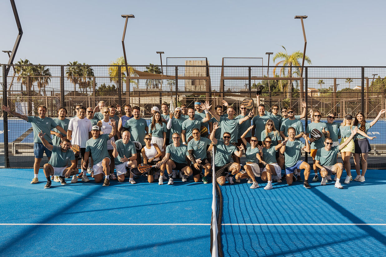 Players, clients and collaborators gathered at Nueva Alcántara Club in Marbella for Homerun Brokers' 6th Annual Padel Tournament.