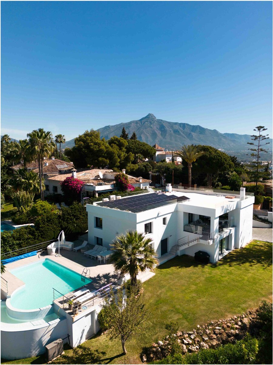 Solarmind Solar Panels on Luxury Villas in Marbella