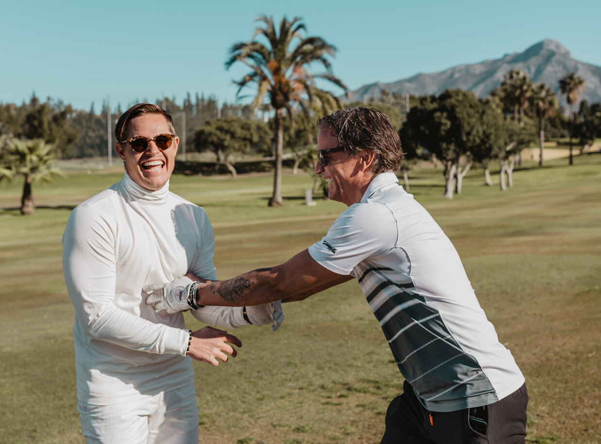 Eric Ebbing and Rickard Delér in 2020