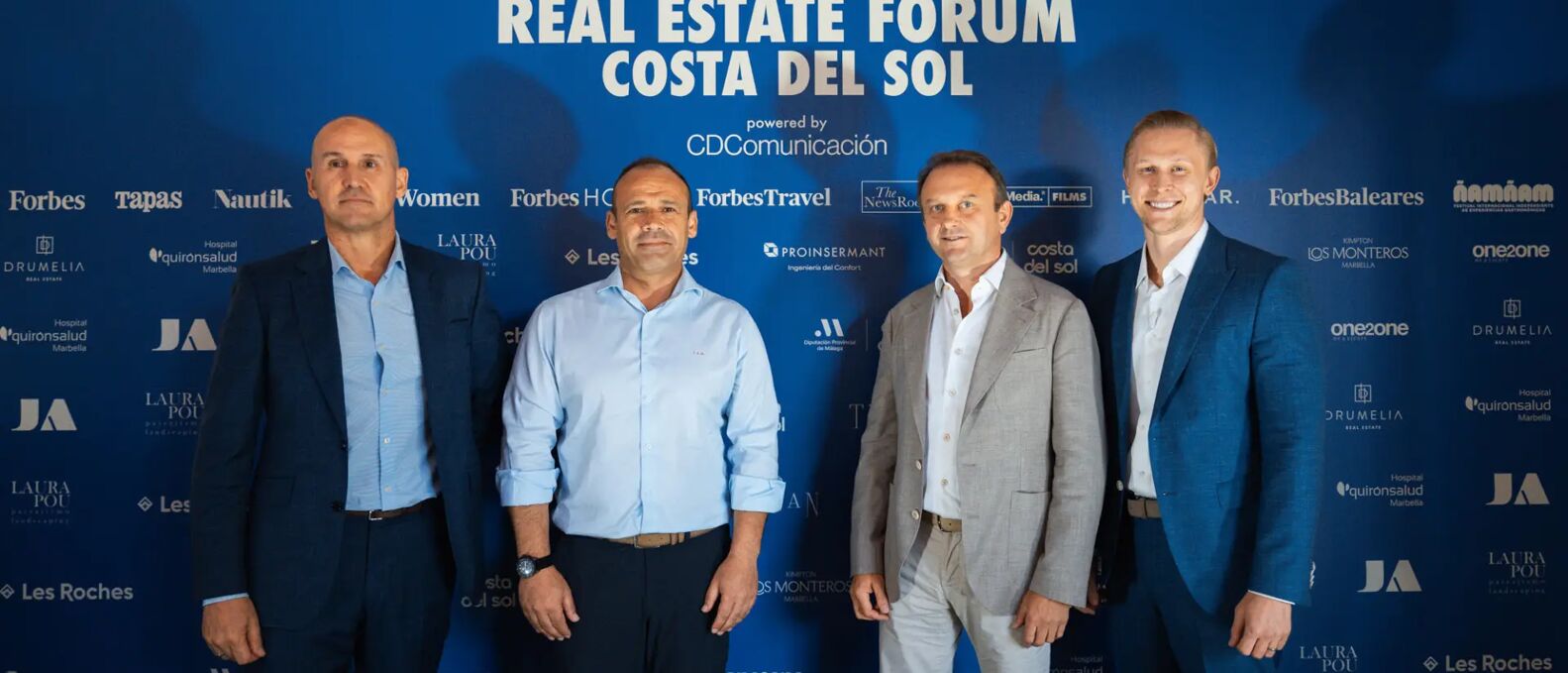 Artur Loginov op het Forbes Real Estate Forum Costa del Sol