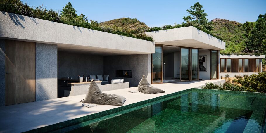 21st Century Luxury Villa with Cliff-edge Infinity Pool, Monte Mayor, Benahavis