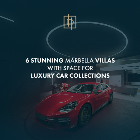 6 impresionantes villas en Marbella – con espacio para colecciones de coches de lujo
