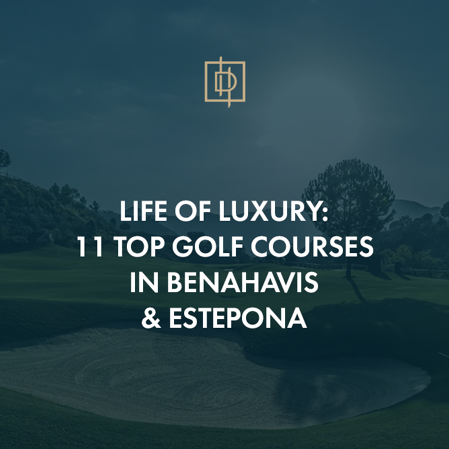 Luxe leven: 11 top golfbanen in Benahavis & Estepona