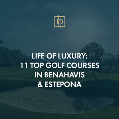 Luxe leven: 11 top golfbanen in Benahavis & Estepona