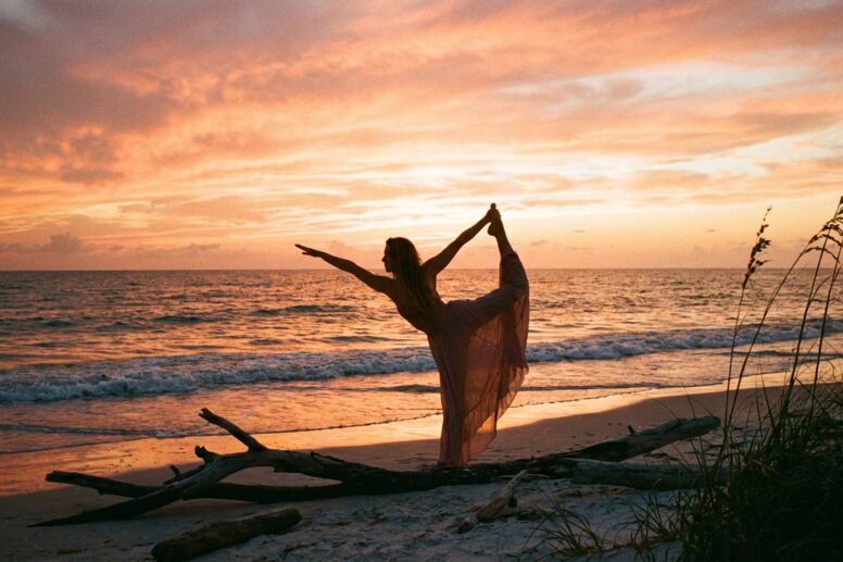 Die besten Orte für Strand-Yoga in Marbella