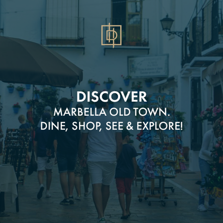 Entdecken sie die altstadt von Marbella. Essen, einkaufen, sehen & entdecken!