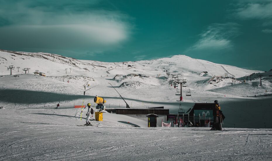 Sierra Nevada skiing resort 