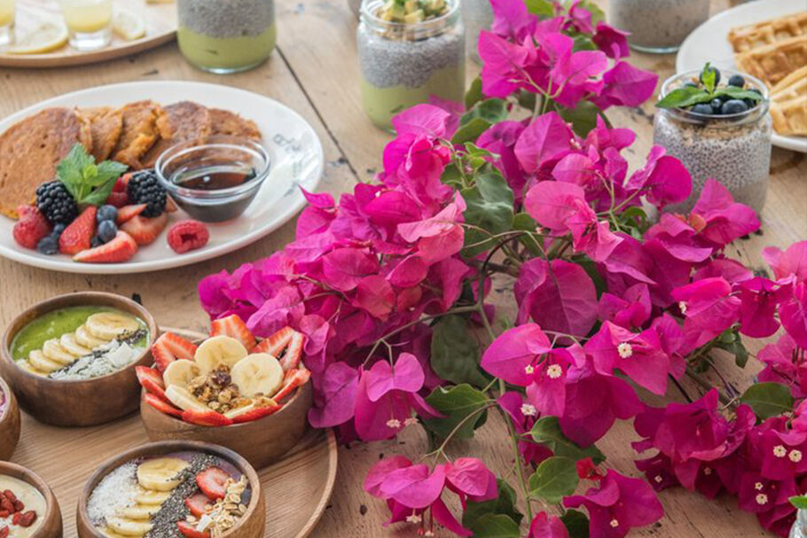Fotografía de platos del Restaurante Rachels Eco Love en Marbella