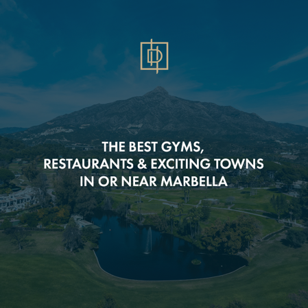 Les meilleurs gymnases, restaurants et villes passionnantes à Marbella ou près de Marbella
